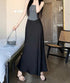 Satin Long Skirt